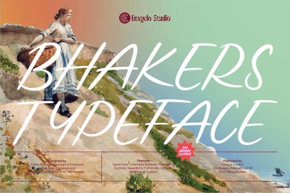 Bhakers: A Dynamic Script Font for Bold Branding