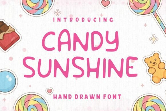 Candy Sunshine Font for Casual and Creative Design