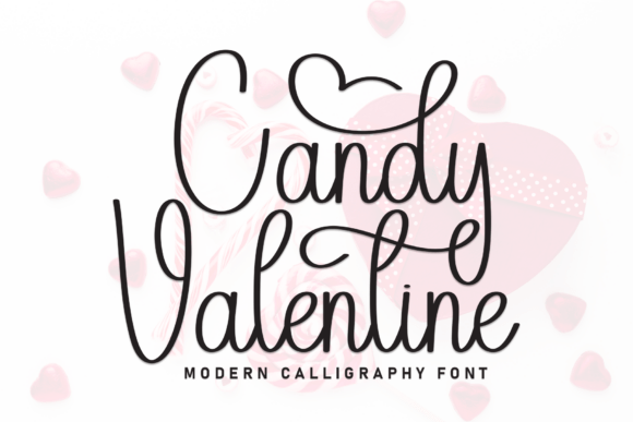 Candy Valentine Font for Elegant Branding and Design