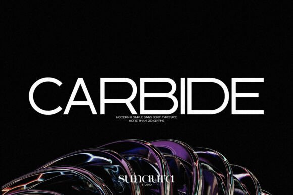 Carbide: A Modern Sans Serif Font for Polished Branding