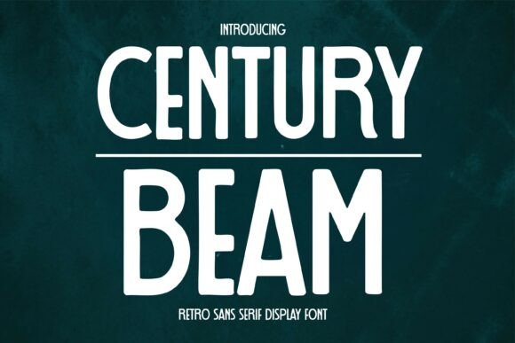 Century Beam Font for Timeless Branding and Professional Design