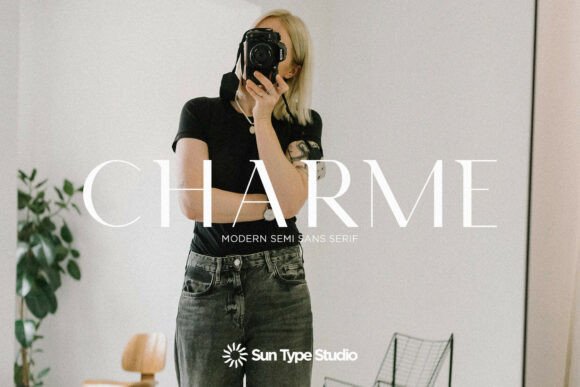 Charme - Modern Serif Font for Web Design Projects