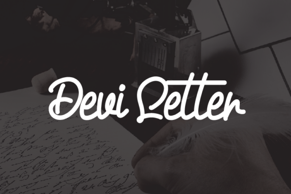 Devi Letter: A Modern Script Font for Elegant Editorial Design