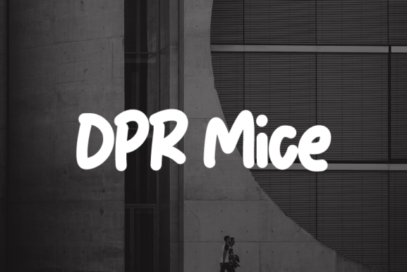 Dpr Mice Font for Playful Branding and Eye-Catching Campaigns