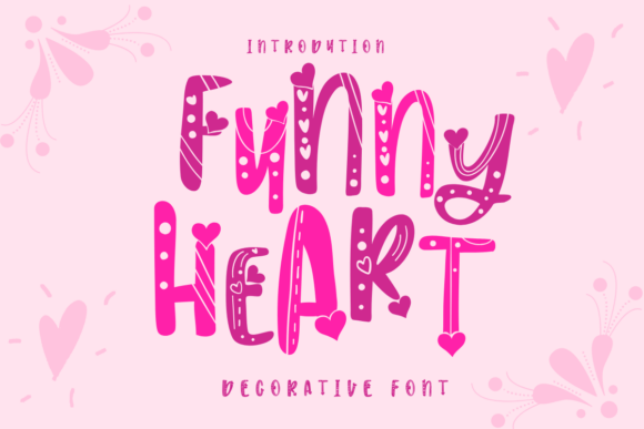 Funny Heart Font for Creative Projects