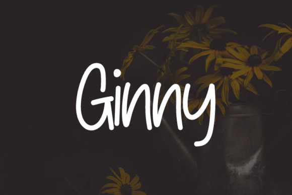 Ginny – A Charming Script Font for Handmade Creations