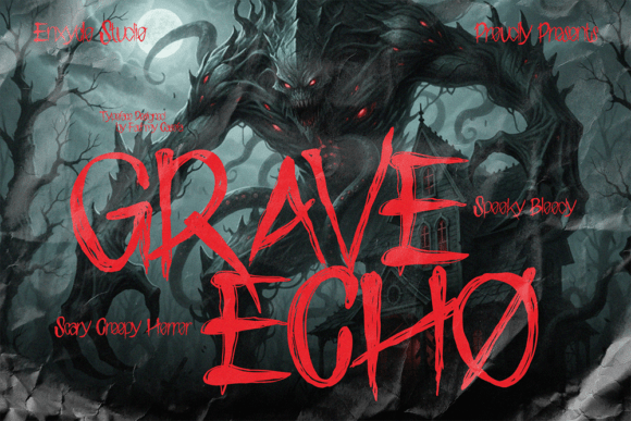 Grave Echo: The Spooky Font That Boosts Campaign Impact