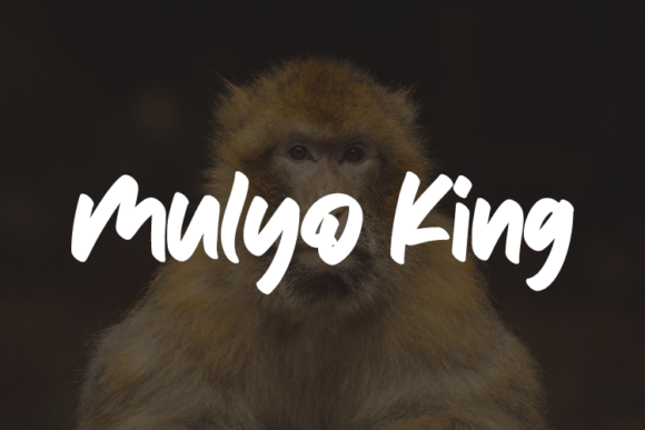 Mulyo King: A Bold Handwritten Script Font for Creative Makers