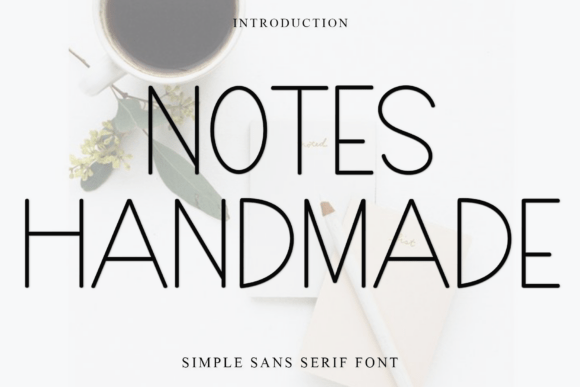 Notes Handmade for Clean, Chic Typography in Editorial Design
