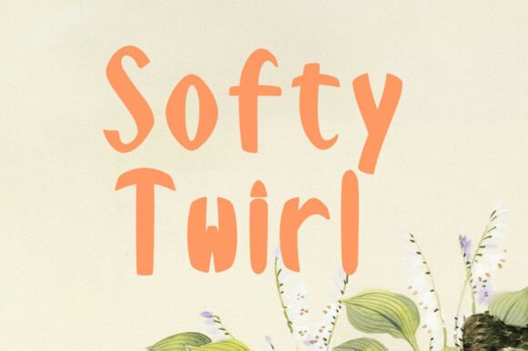 Softy Twirl Font: A Playful Script Handwritten Choice