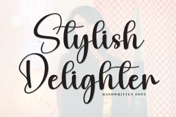 Stylish Delighter: A Script Font for Elegant Editorial Design